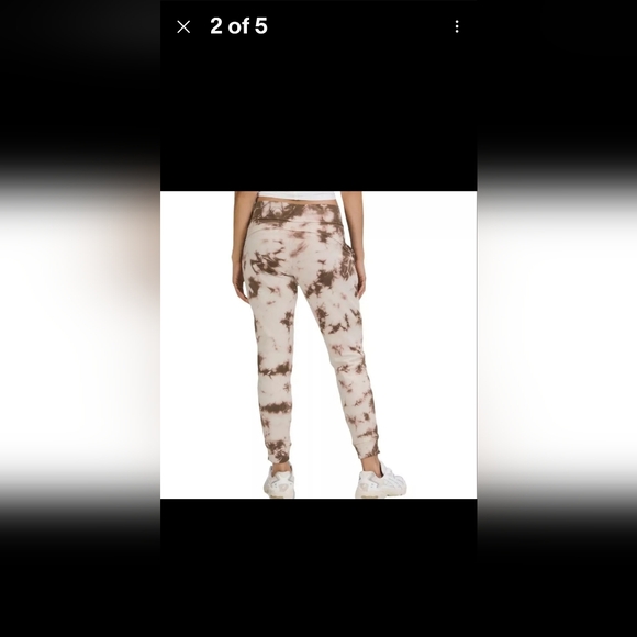 Lululemon Warm Down Jogger Pants Earth Dye Clay Size 12 NWT - Picture 2 of 4